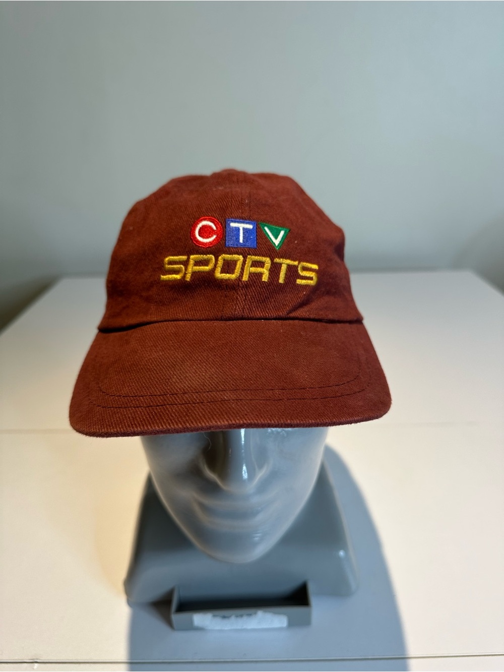 CTV Sports Embroidered Cap - Rust Brown